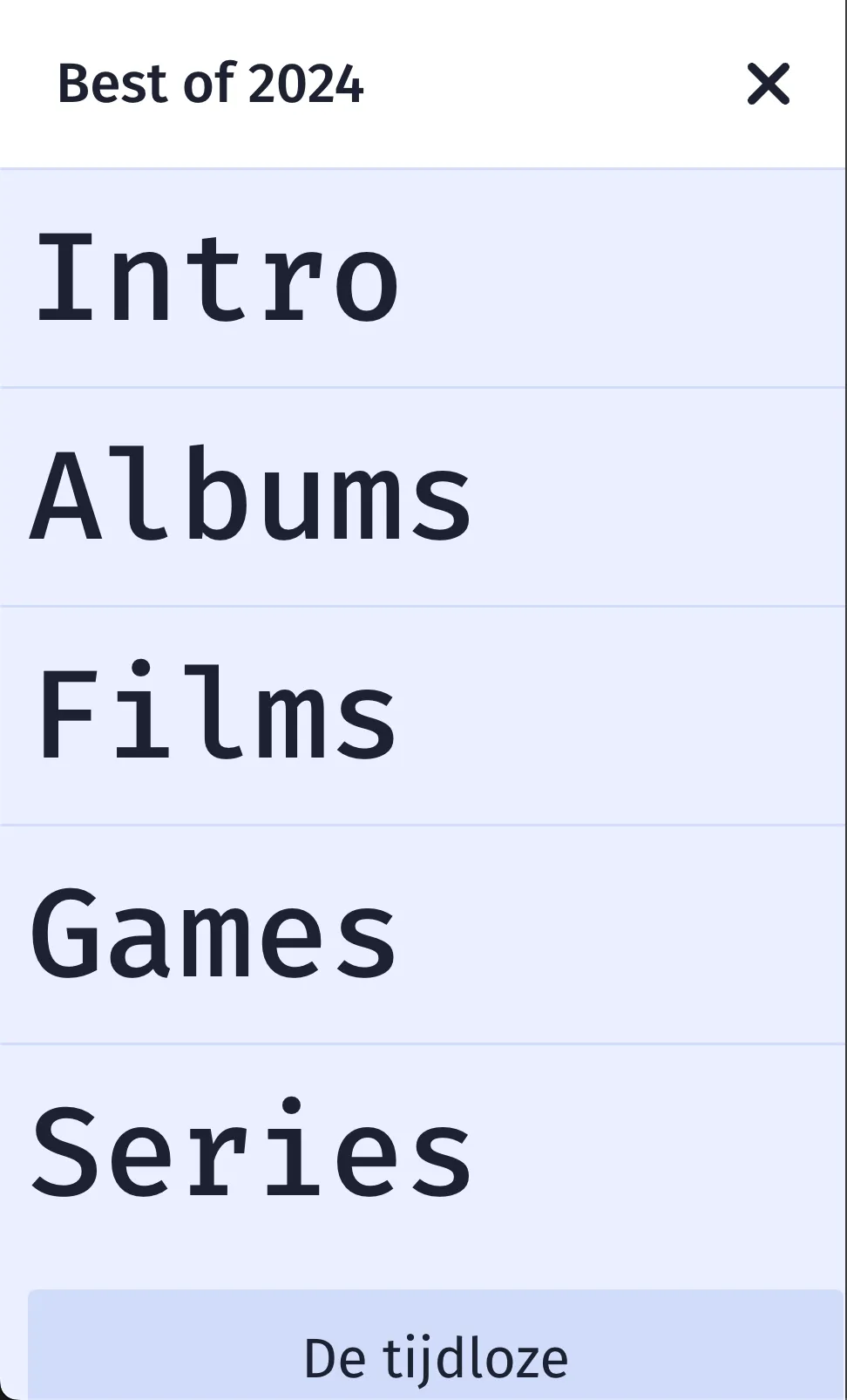 Screenshot of the Gamescom project